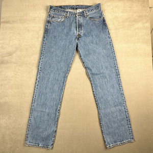 LEVIS 501 Jeans Classic Fit Straight Leg MENS Size 32x33